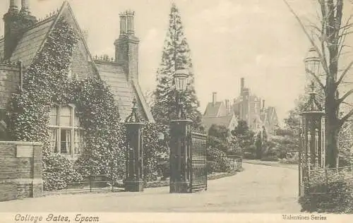 England Epsom College gates