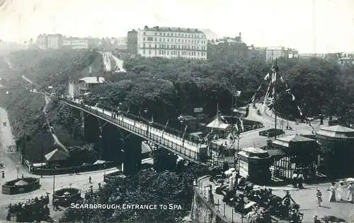 England Scarborough entrance to spa