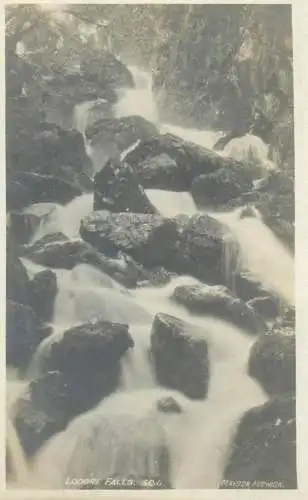 England Lodore Falls detail view