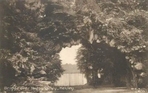 England Henley Bridge over Happy Valley