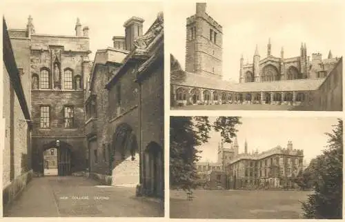 England Oxford New College multi view