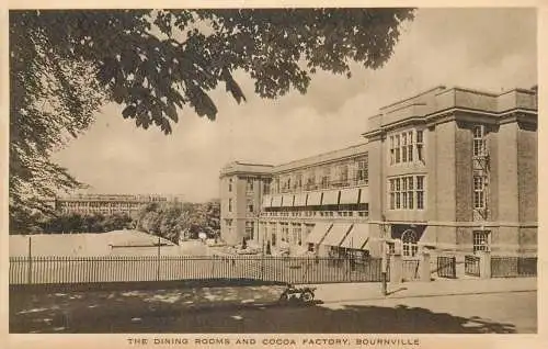 England Bournville cocoa factory