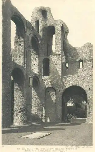 England Colchester Botolph's Priory south arcade of nave