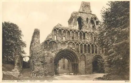 England Colchester Botolph's Priory West Front