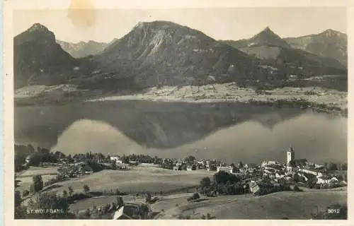Austria St Wolfgang Wolfgangsee general view