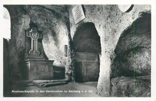 Austria Salzburg Maximus-Kapelle in den Katakomben