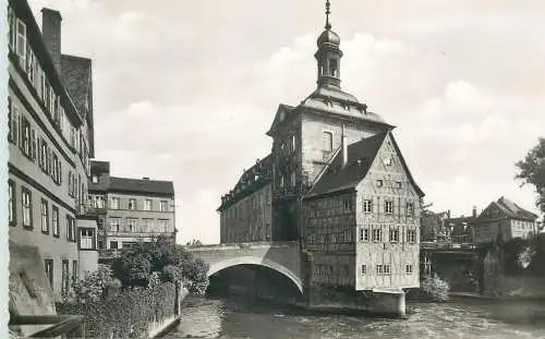 Germany Bamberg Altes Rathaus in der Regnitz