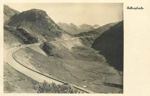 Austria place to identify mountain road