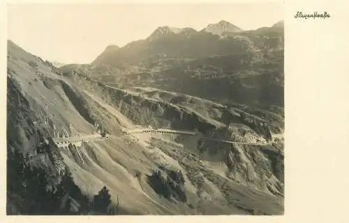 Austria place to identify mountain road general view
