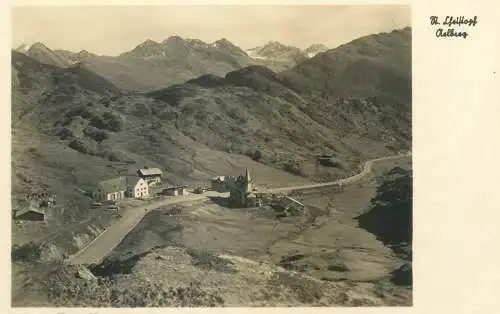 Austria place to identify mountain village general view