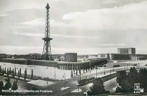 Germany Berlin Ausstellungsbahn am Funkturm