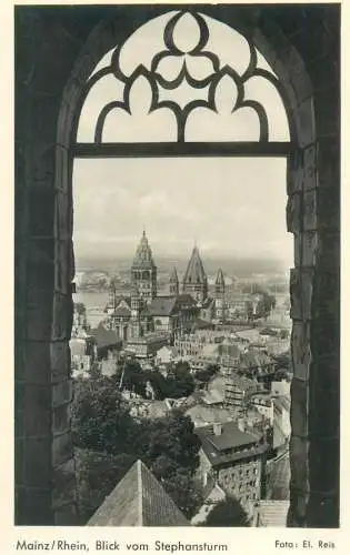 Germany Mainz/Rhein Blick vom Stephansturm
