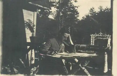Photo ca. 6 x 9 cm instant photography german military