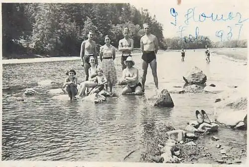 Photo ca. 6 x 9 cm Romania 1937 Gura Humor