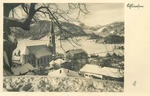 Germany Schliersee winter day church photo