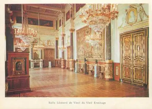Russia St Petersburg Old Hermitage Leonardo da Vinci Hall