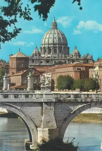 Italy Roma Basilica di S Pietro dal Lungotevere