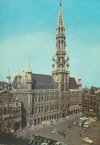 Belgium Bruxelles Town Hall and Square