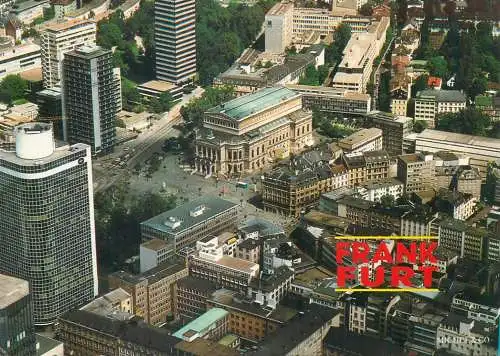 Germany Frankfurt am Main aerial view