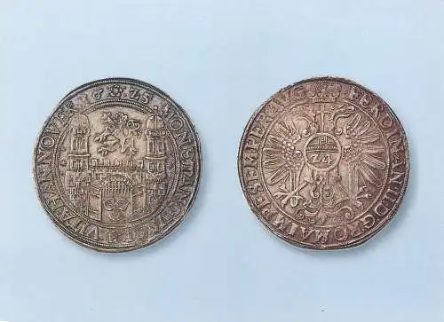 Postcard coins Germany Hannover Die Uberregional gultige Leitwahrung
