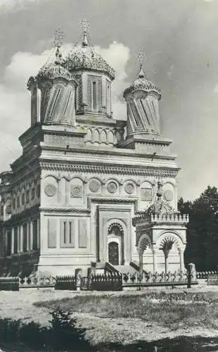 Romania Monastery Curtea de Arges