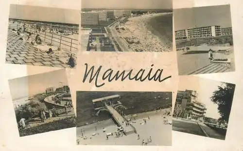 Romania Mamaia diverse aspecte carte postala 1963