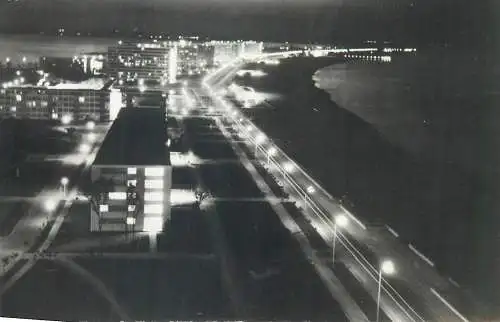 Romania Mamaia aspect nocturn vedere 1966