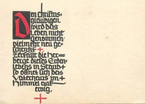 Postcard Germany Meitingen writing