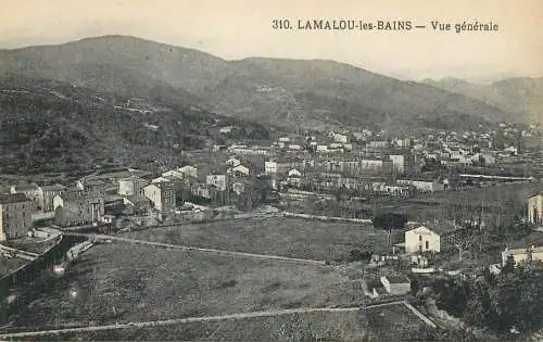Postcard France Lamalou les Bains