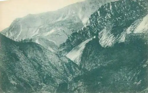Postcard France route des Alpes de Pradastie aux gorges superieures du Cians