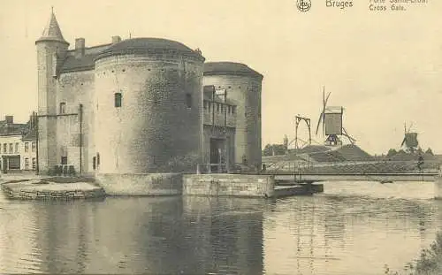 Postcard Belgium > West Flanders > Brugge Cross Gate
