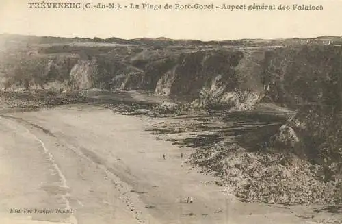 Postcard France Treveneuc la plage de Port Goret