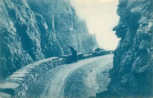 Postcard France route des Alpes Gorges superieures du Cians