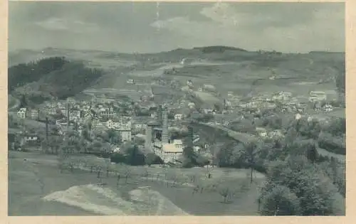 Postcard Czech Republic Železný Brod
