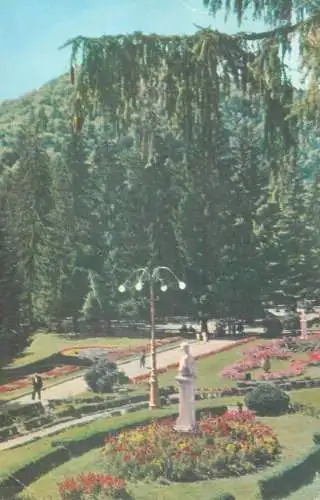 Romania Slanic-Moldova vedere din parc