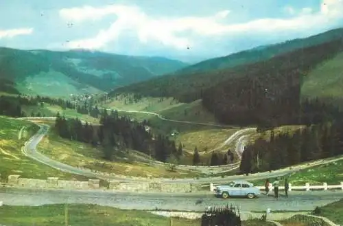 Romania Mestecanis vedere spre Valea Putnei