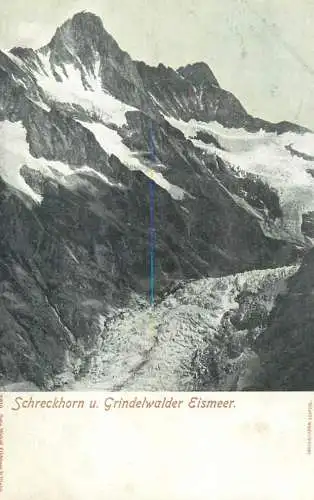 Postcard Switzerland > ZH Zurich Grindelwalder Eismeer