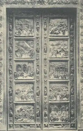 Postcard Italy > Toscana > Firenze (Florence) Battistero porta in bronzo all'est