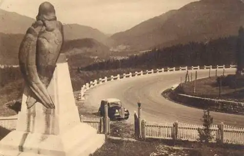 Soseaua internationala la Predeal 1950