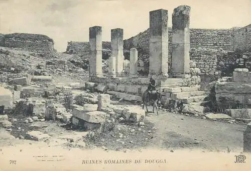 Dougga roman ruins Tunisia