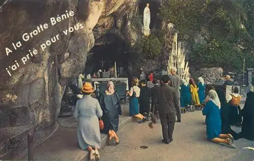 Lourdes the Miraculous Grotta 1974