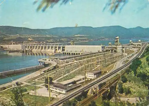 Romania Hidrocentrala Portile de Fier vedere generala