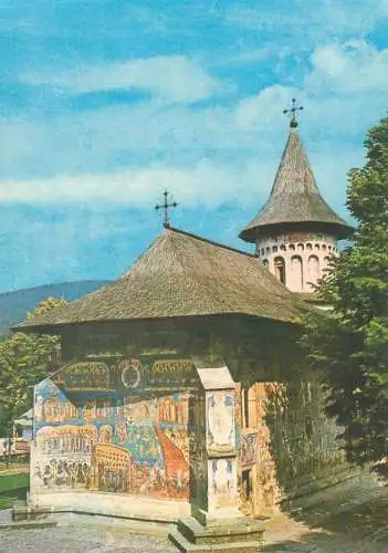 Romania Manastirea Voronet sec XV
