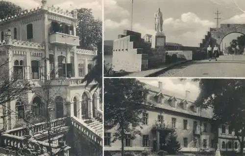 Postcard Hungary udvozlet Visegradrol 1962