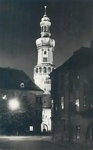 Postcard Hungary Sopron Tuztorny 1963