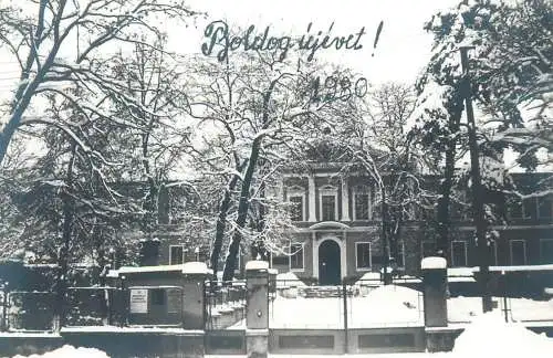 Postcard Hungary Boldog ujevet 1980