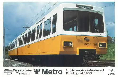 Tyne and Wear Transport 1980 electric train