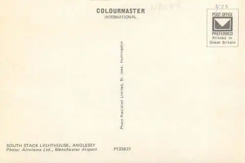 Channel Island Anglesey South Stack Lighthouse