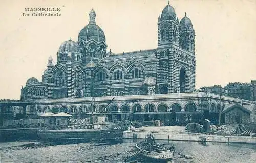 France Marseille La Cathedrale