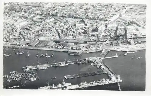 Peru harbour scenery aerial view place to identify